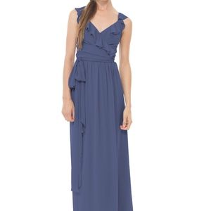 Joanna August - Lacey Long Ivory Dress